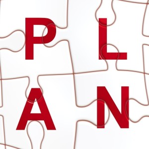 sit down and make a plan