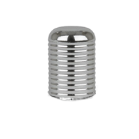 15/415 Silver Ribbed Caps (Case of 1547)