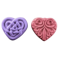 2 Hearts Guest Soap Mold