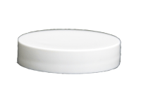 48/400 White Smooth Lid (No Liner)