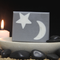 White Moon Soap Embed