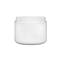 4oz White Double Wall Jars