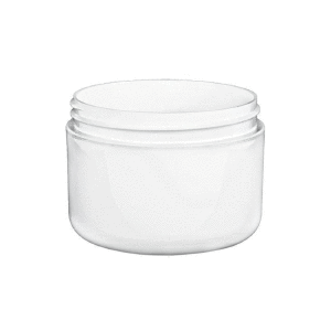 8oz White Double Wall Jars