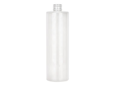 White 400ml (12oz) PET Cylinder Bottle