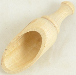 Small Wooden Scoop