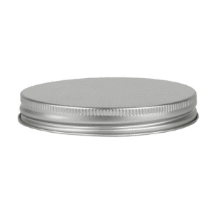 70/400 Silver Metal Lid w/ Foam Liner